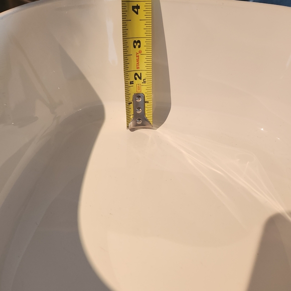 CorningWare White and Blue Floral Casserole Dish - Picture 6 of 7